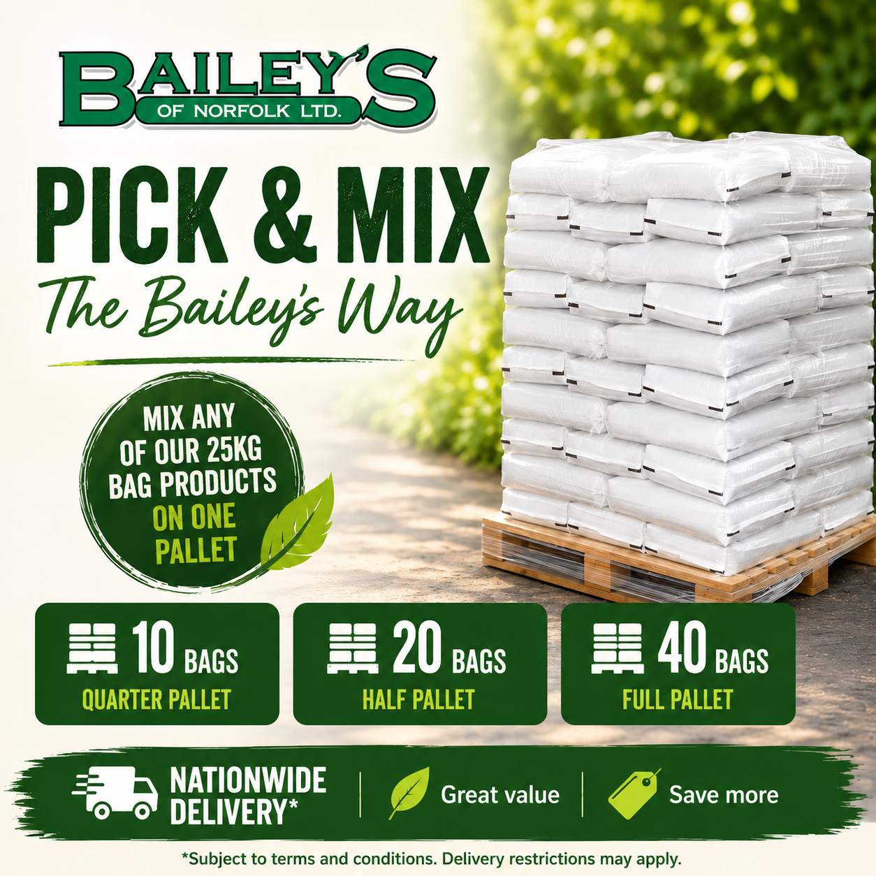 pick and mix 25kg bags